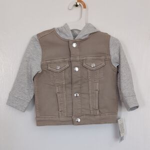 Tan and Gray Toddler Jacket